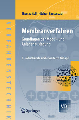 Fester Einband Membranverfahren von Thomas Melin, Robert Rautenbach