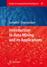 eBook (pdf) Introduction to Data Mining and its Applications de S. Sumathi, S. N. Sivanandam