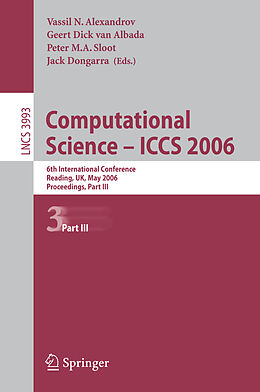 Kartonierter Einband Computational Science - ICCS 2006 von 