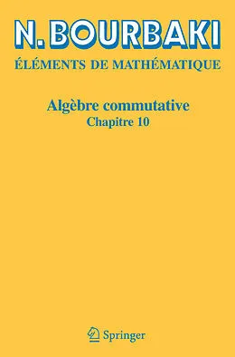 E-Book (pdf) Algèbre commutative von N. Bourbaki