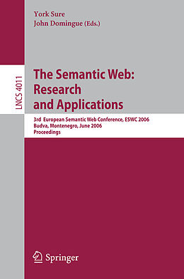 Kartonierter Einband The Semantic Web: Research and Applications von 