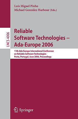 Kartonierter Einband Reliable Software Technologies -- Ada-Europe 2006 von 