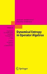 eBook (pdf) Dynamical Entropy in Operator Algebras de Sergey Neshveyev, Erling Størmer