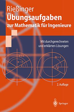 E-Book (pdf) Übungsaufgaben zur Mathematik für Ingenieure von Thomas Rießinger