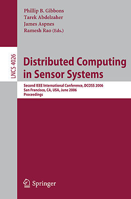 Kartonierter Einband Distributed Computing in Sensor Systems von 