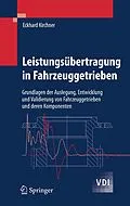 E-Book (pdf) Leistungsübertragung in Fahrzeuggetrieben von Eckhard Kirchner