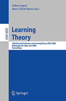 E-Book (pdf) Learning Theory von 