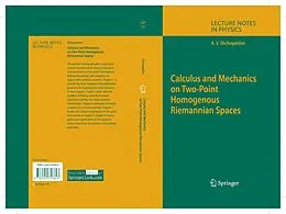 E-Book (pdf) Calculus and Mechanics on Two-Point Homogenous Riemannian Spaces von Alexey V. Shchepetilov