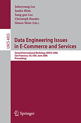 Couverture cartonnée Data Engineering Issues in E-Commerce and Services de 