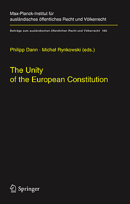 Livre Relié The Unity of the European Constitution de 