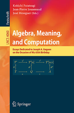 E-Book (pdf) Algebra, Meaning, and Computation von 