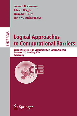E-Book (pdf) Logical Approaches to Computational Barriers von 