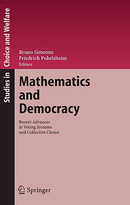 eBook (pdf) Mathematics and Democracy de Bruno Simeone, Friedrich Pukelsheim