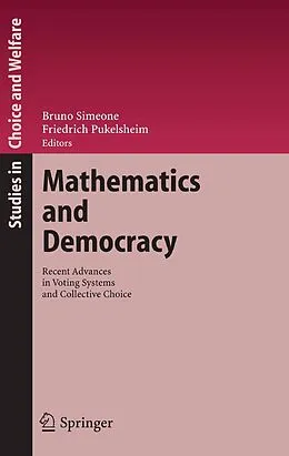 E-Book (pdf) Mathematics and Democracy von Bruno Simeone, Friedrich Pukelsheim
