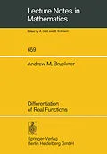 E-Book (pdf) Differentiation of Real Functions von A. M. Bruckner