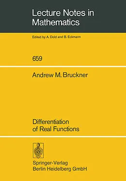 E-Book (pdf) Differentiation of Real Functions von A. M. Bruckner