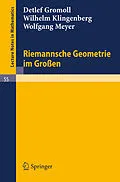 E-Book (pdf) Riemannsche Geometrie im Großen von Detlef Gromoll, Wilhelm Klingenberg, Wolfgang Meyer