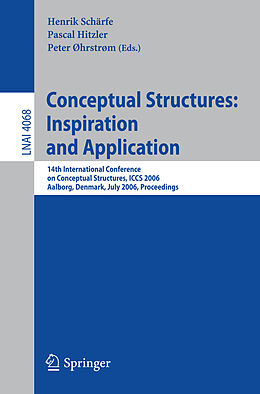 Kartonierter Einband Conceptual Structures: Inspiration and Application von 