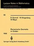 E-Book (pdf) Riemannsche Geometrie im Großen von Detlef Gromoll, Wilhelm Klingenberg, Wolfgang Meyer