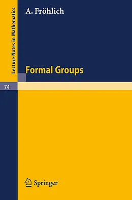 E-Book (pdf) Formal Groups von A. Fröhlich