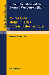 E-Book (pdf) Journees de Statistique des Processus Stochastiques von 