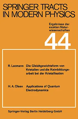 E-Book (pdf) Springer Tracts in Modern Physics von G. Höhler