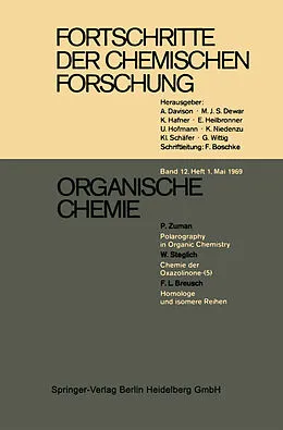 E-Book (pdf) Organische Chemie von P. Zuman, W. Steglich, F. L. Breusch