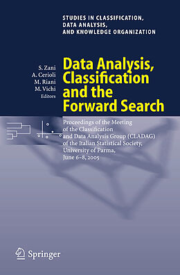 Kartonierter Einband Data Analysis, Classification and the Forward Search von 
