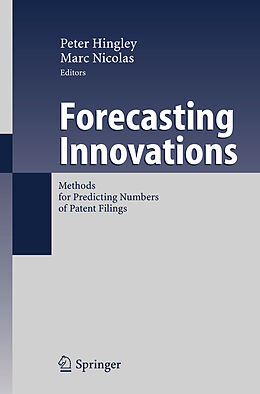 Livre Relié Forecasting Innovations de 