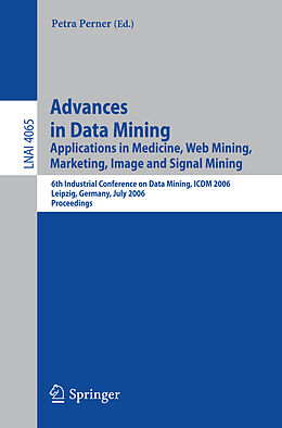 Kartonierter Einband Advances in Data Mining von 