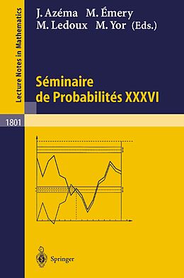 eBook (pdf) Séminaire de Probabilités XXXVI de 