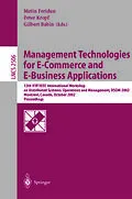 E-Book (pdf) Management Technologies for E-Commerce and E-Business Applications von 