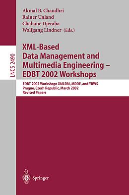 E-Book (pdf) XML-Based Data Management and Multimedia Engineering - EDBT 2002 Workshops von 