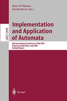 E-Book (pdf) Implementation and Application of Automata von 
