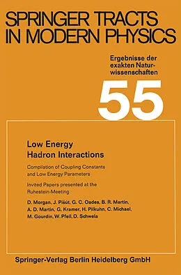 E-Book (pdf) Low Energy Hadron Interactions von D. Morgan, W. Pfeil, D. Schwela