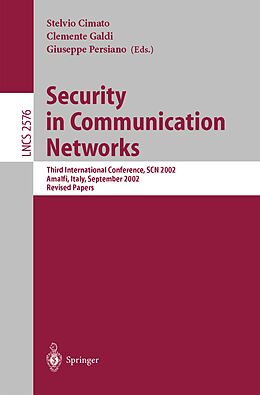 E-Book (pdf) Security in Communication Networks von 