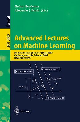 E-Book (pdf) Advanced Lectures on Machine Learning von 
