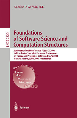 E-Book (pdf) Foundations of Software Science and Computational Structures von 