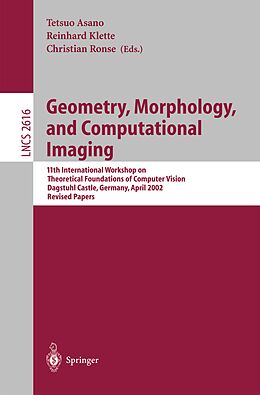 E-Book (pdf) Geometry, Morphology, and Computational Imaging von 