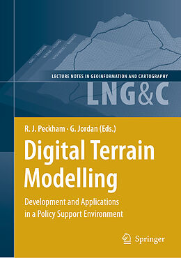 Fester Einband Digital Terrain Modelling von 