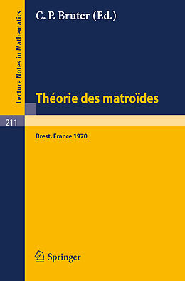 E-Book (pdf) Theorie des Matroides von 