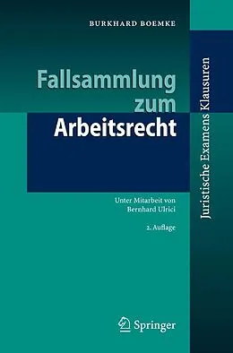 E-Book (pdf) Fallsammlung zum Arbeitsrecht von Burkhard Boemke