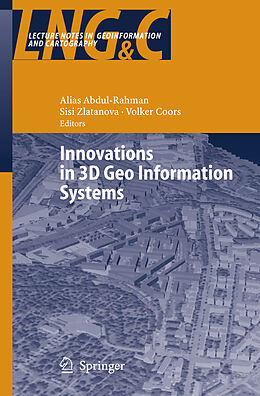 Livre Relié Innovations in 3D Geo Information Systems de 