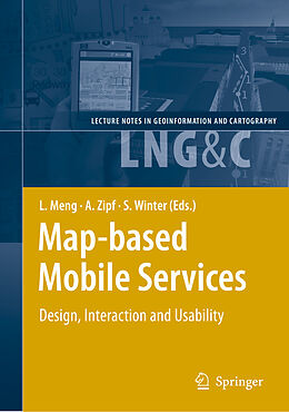 Fester Einband Map-based Mobile Services von 