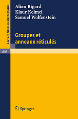 eBook (pdf) Groupes et anneaux reticules de A. Bigard, K. Keimel, S. Wolfenstein