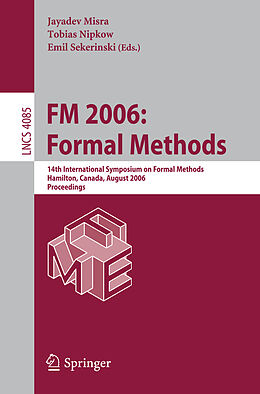 Kartonierter Einband FM 2006: Formal Methods von 