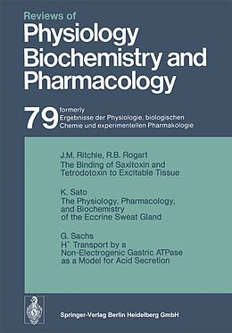 E-Book (pdf) Reviews of Physiology, Biochemistry and Pharmacology von R. H. Adrian, H. Rasmussen, A. E. Renold