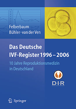 Fester Einband Das Deutsche IVF - Register 1996 - 2006 von 
