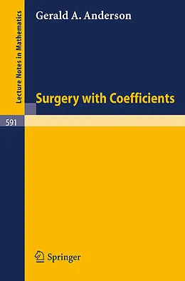 E-Book (pdf) Surgery with Coefficients von Gerald A. Anderson