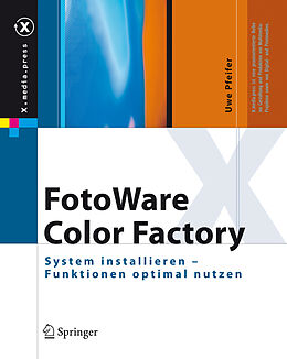 Fester Einband FotoWare Color Factory von Uwe Pfeifer
